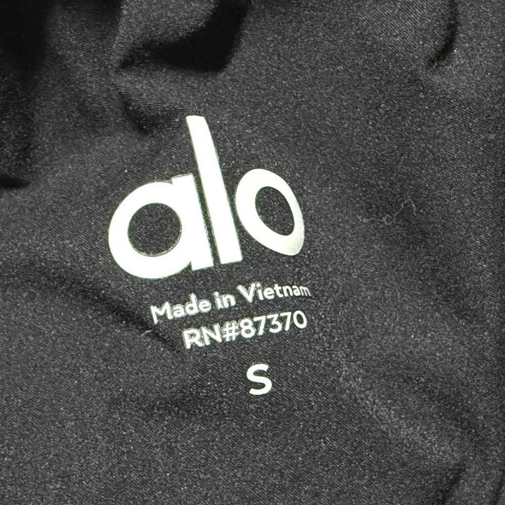 Alo Yoga Pants‎ Mens Small Carpenter Co op Track Straight Leg Black Hammer Loop